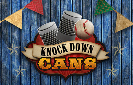 Knock Down Cans